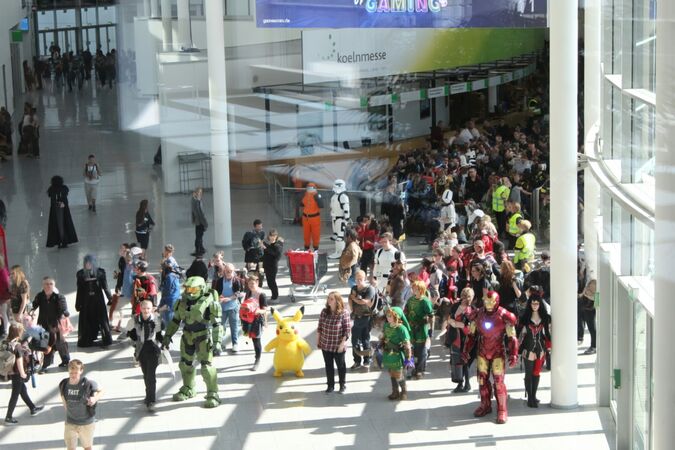 Gamescom Messehalle
